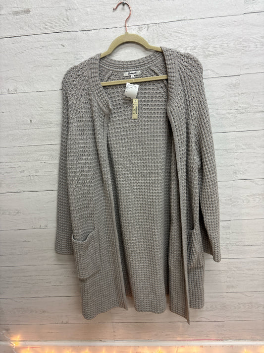 Size L MadeWell Grey Womens Cardigan