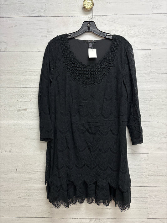 Size L Style  & Co Black Dress