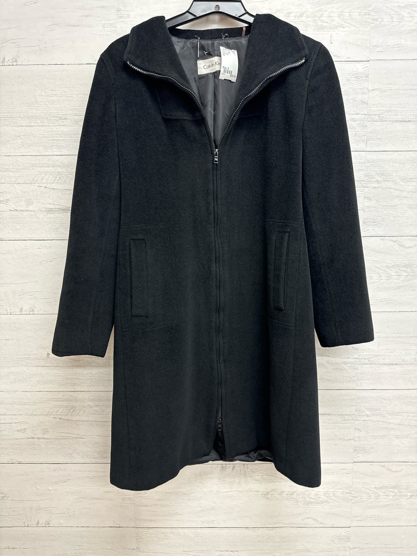 Size S Calvin Klein Black Jacket (Outdoor)