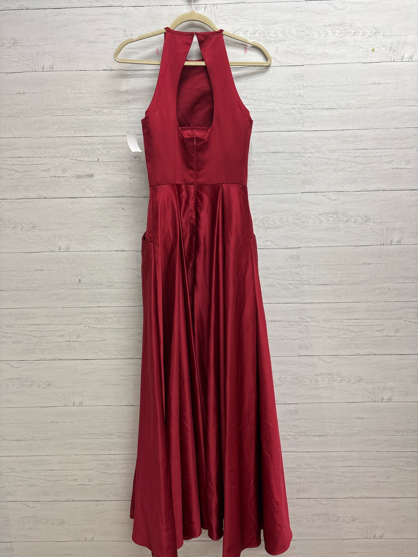 Size 4 No Brand Red Gown