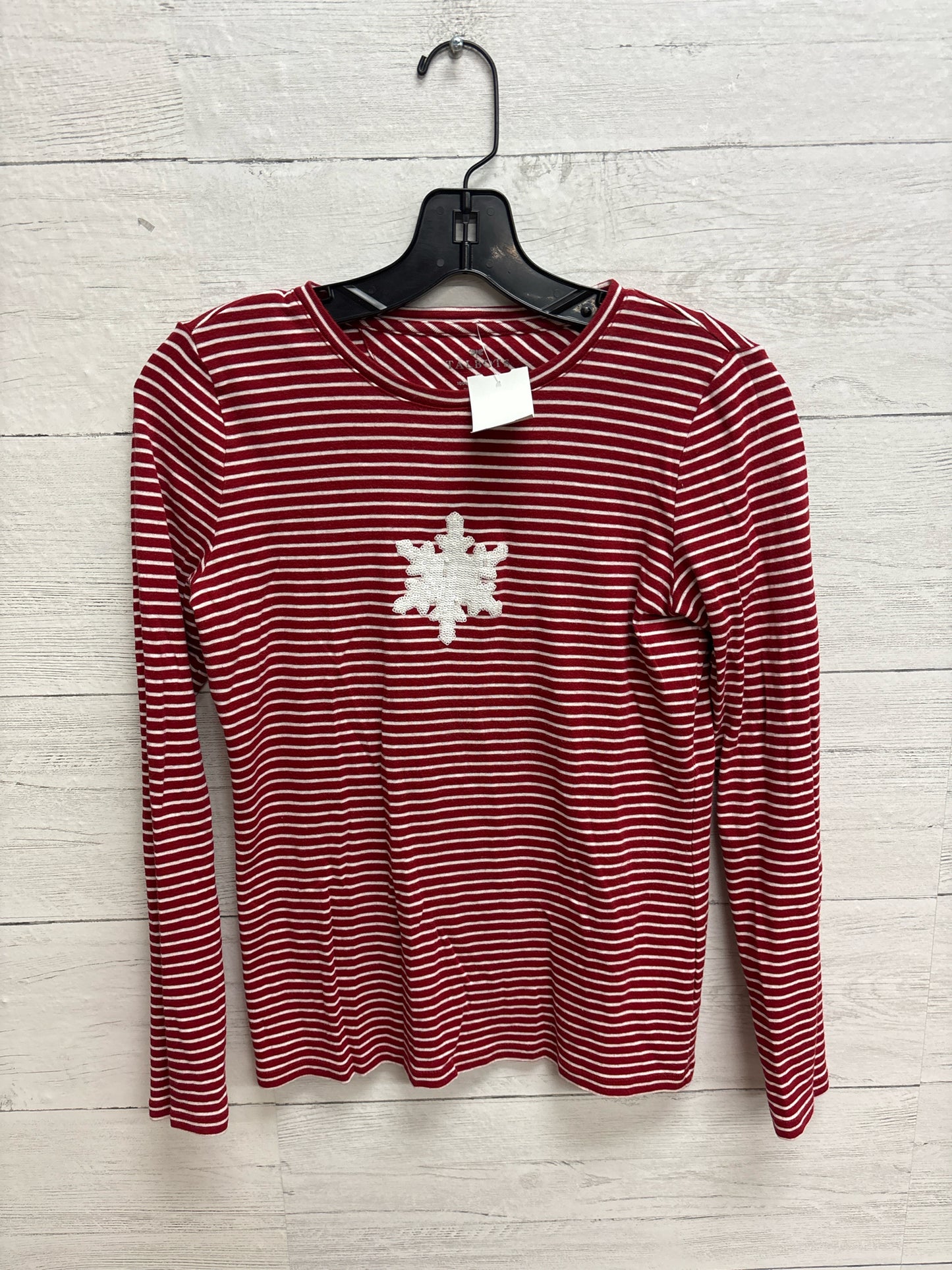 Size S Talbot's Red/White Womens Shirt