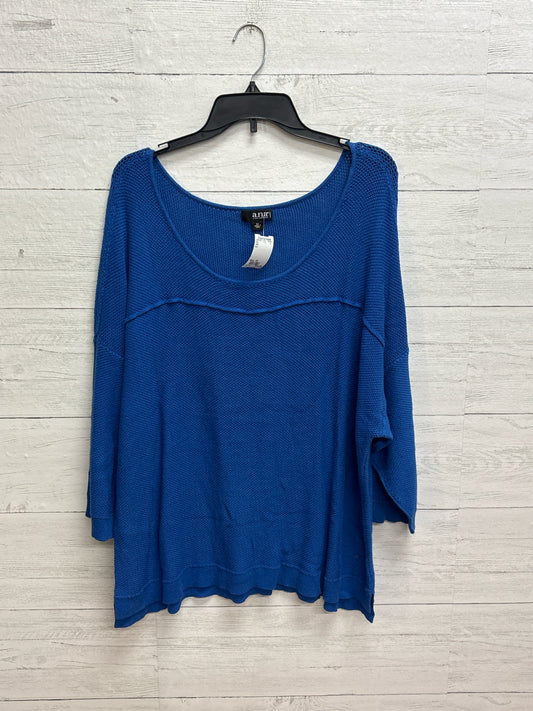 Size 4X ANA Blue Shirt