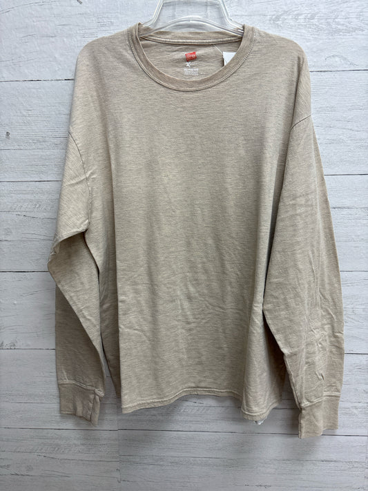 Size XL Hanes Cream Mens Shirt