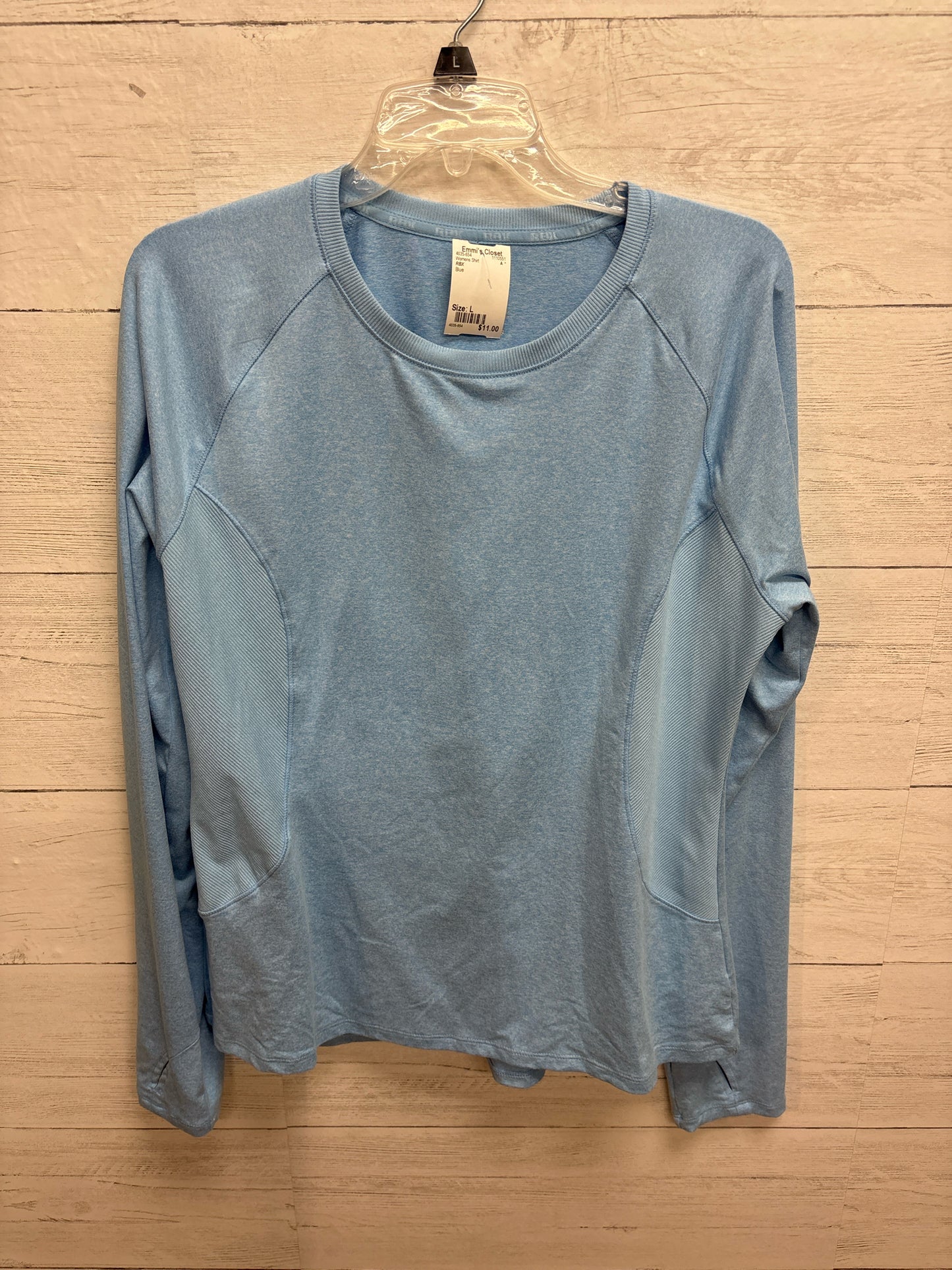 Size L RBX Blue Womens Shirt