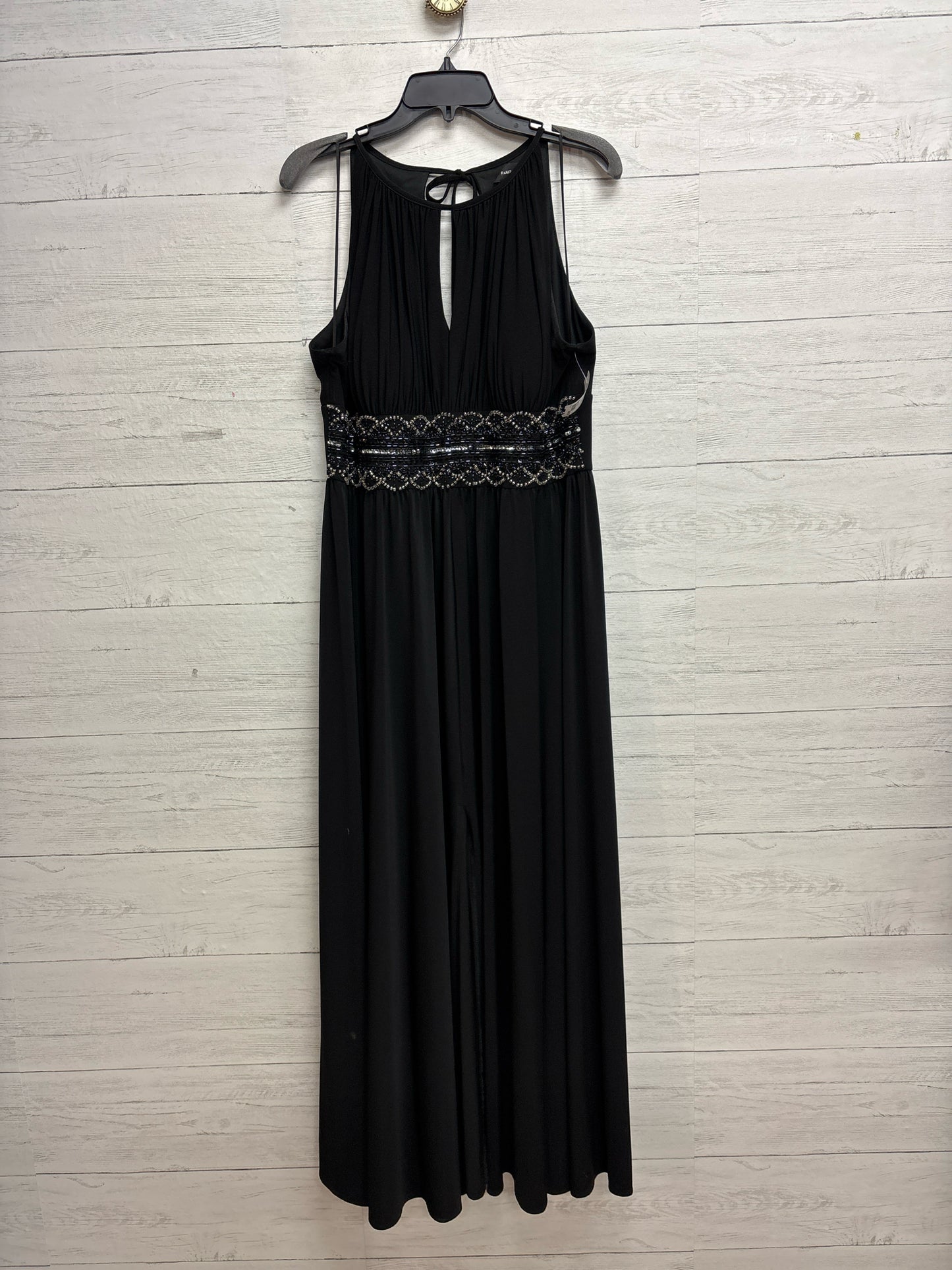 Size 16 R&M Richards Black Gown/Evening Wear