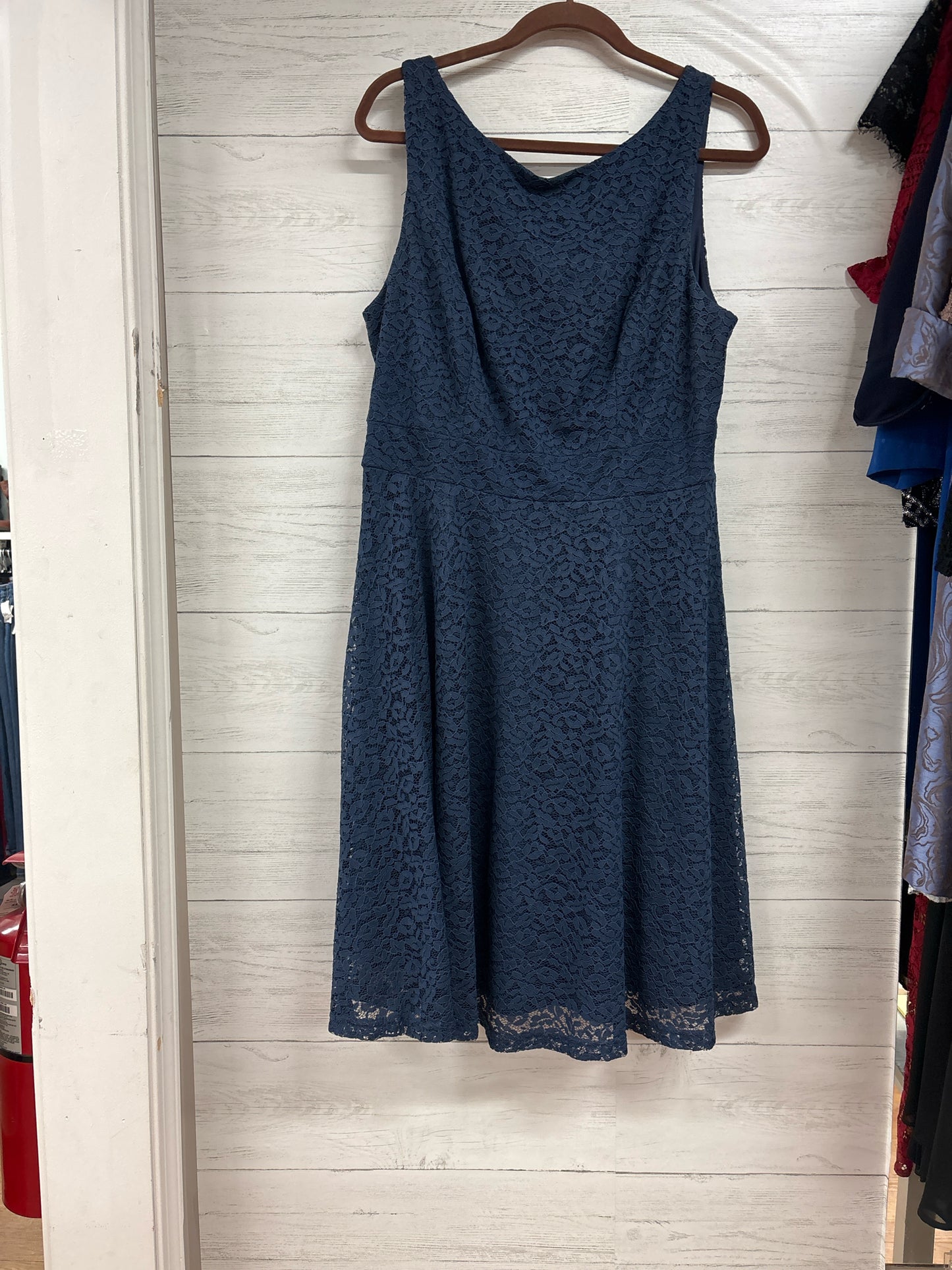 Size 3X BBONLINEDRESS Navy Dress