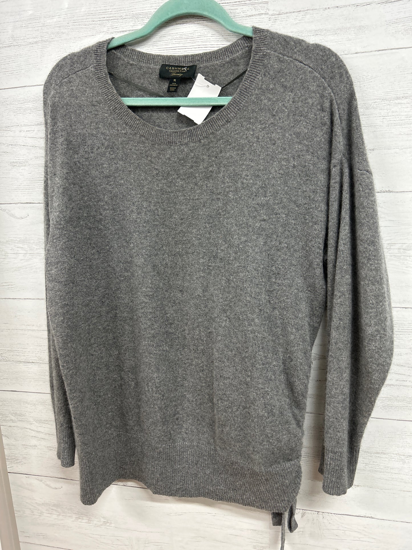 Size XL Charter Club Grey Sweater