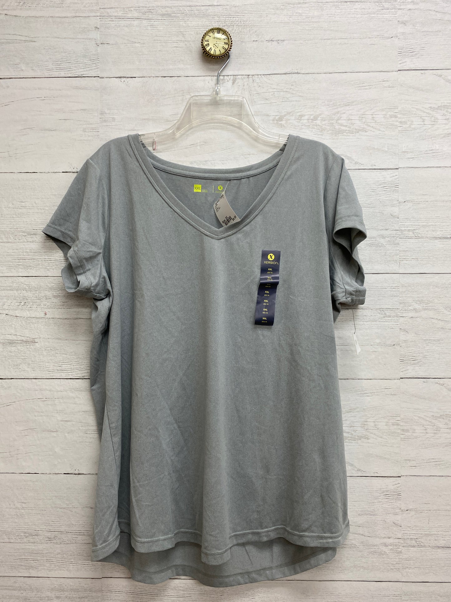 Size 2X xersion Grey Shirt