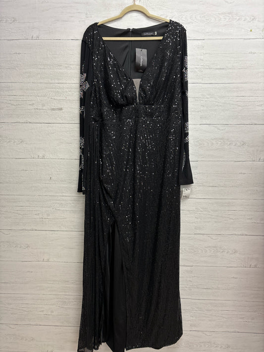 Size 3X Giffniseti Black Gown