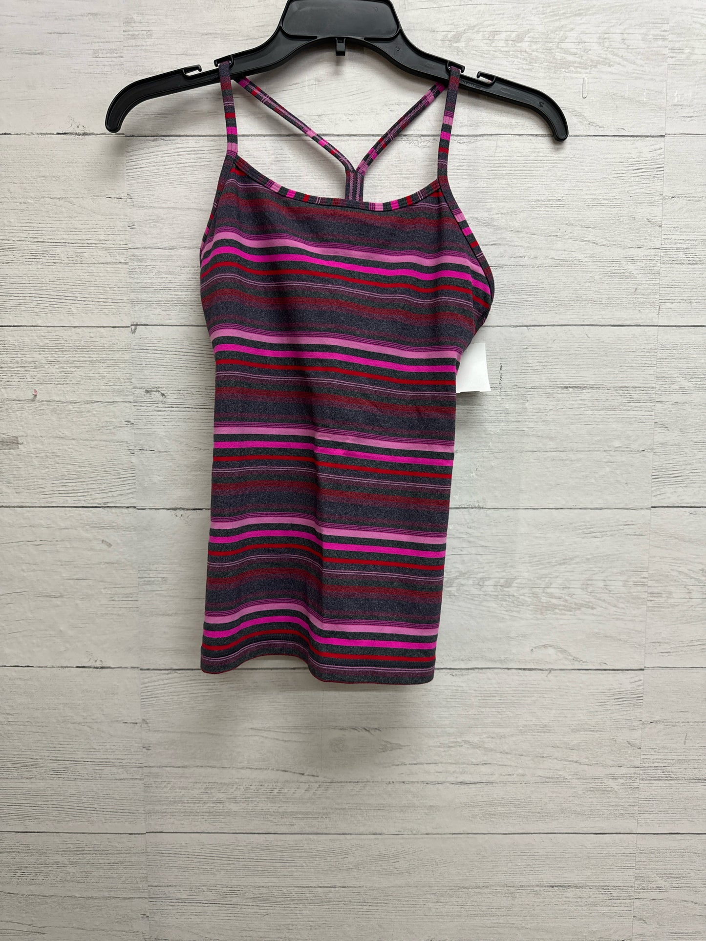 Size 4 LuluLemon Grey/Pink Tank Top