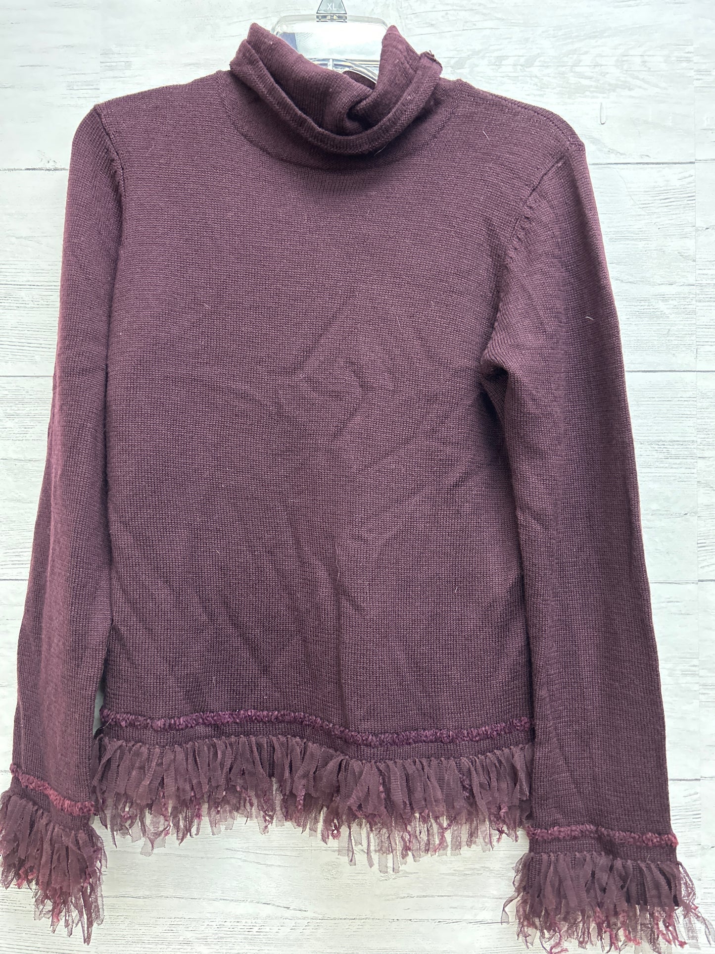 Size M Nine West Purple Sweater