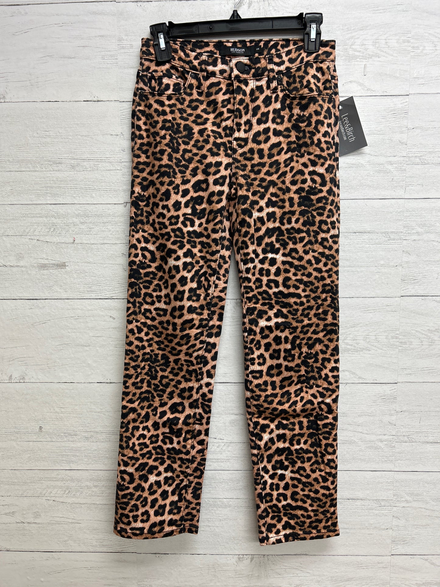 Size 25 Hudson Tan/Black Pants