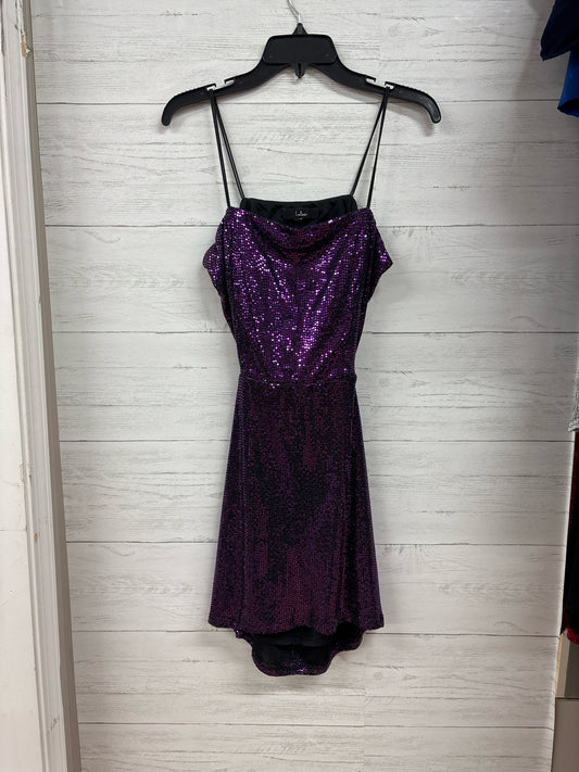 Size M Lulus Purple Gown