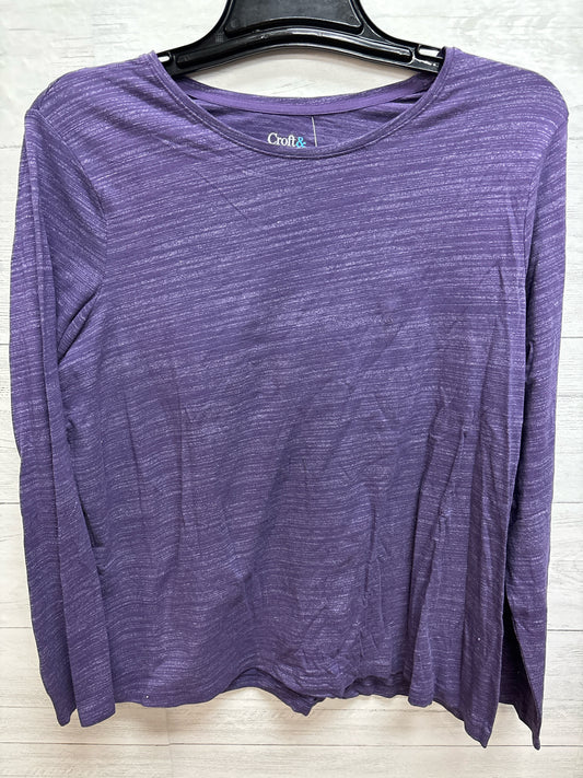 Size XXL Croft & Barrow Purple Womens Shirt
