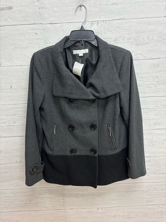 Size M New York & Company Grey Womens Coat
