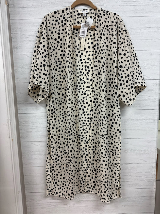 Size M SHE + SKY Black/White Cardigan