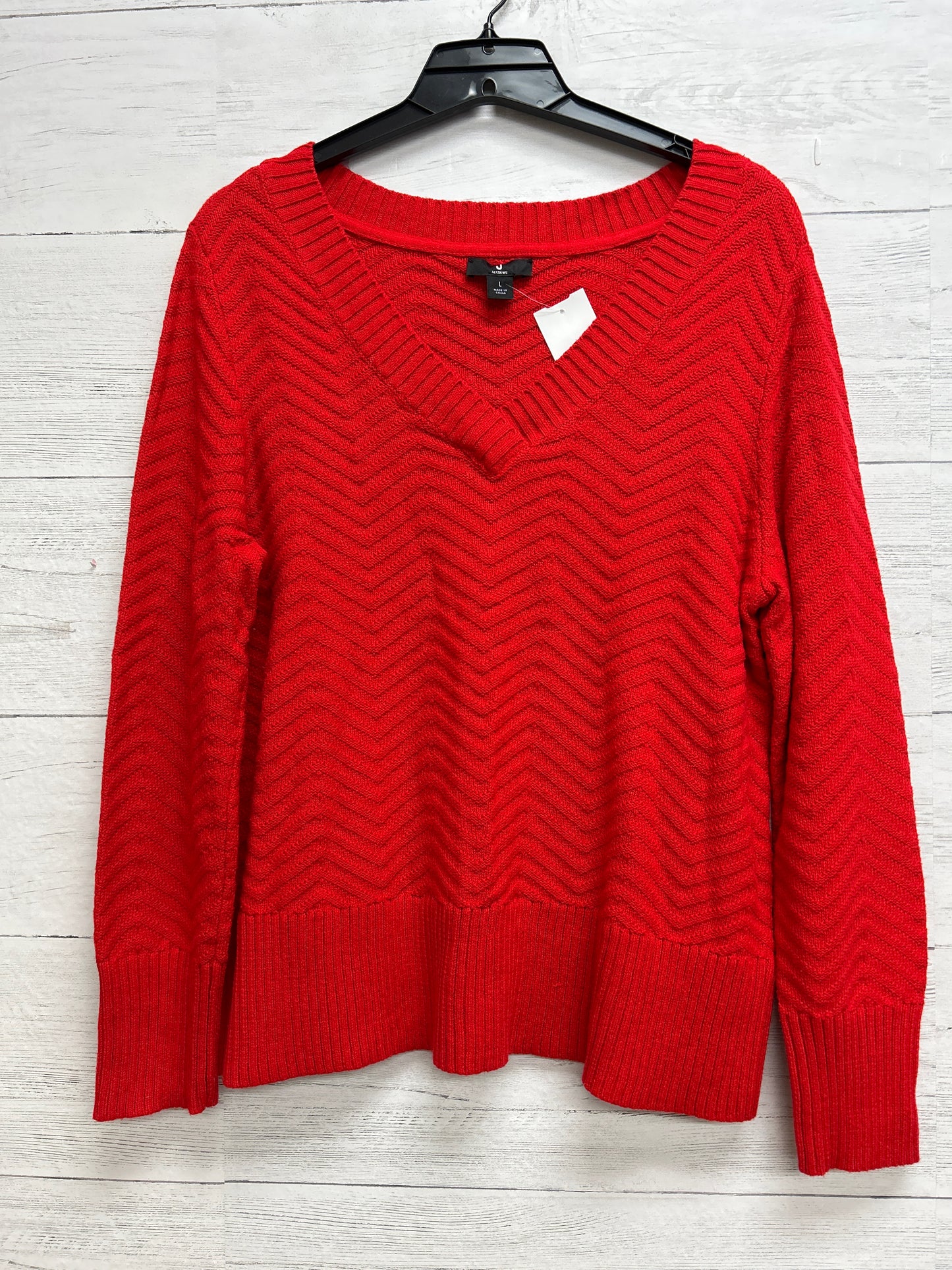 Size L Red Sweater