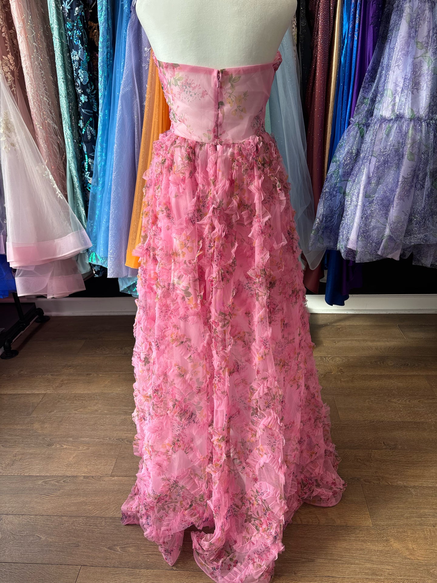 Size 10 Emmi's Elegance Pink Gown