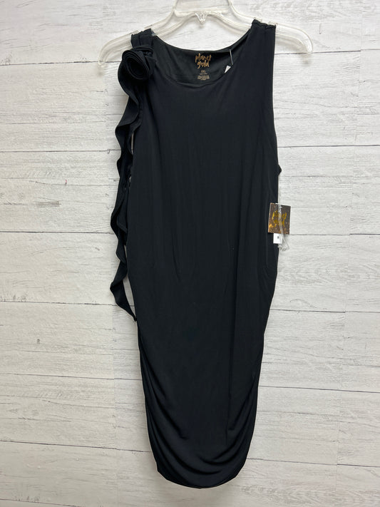 Size XXL Planet Gold Black Dress