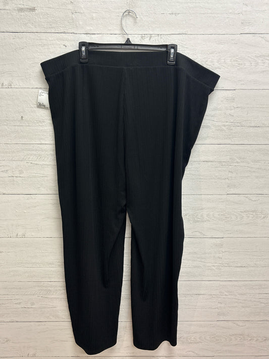 Size 3X Investments Black Pants