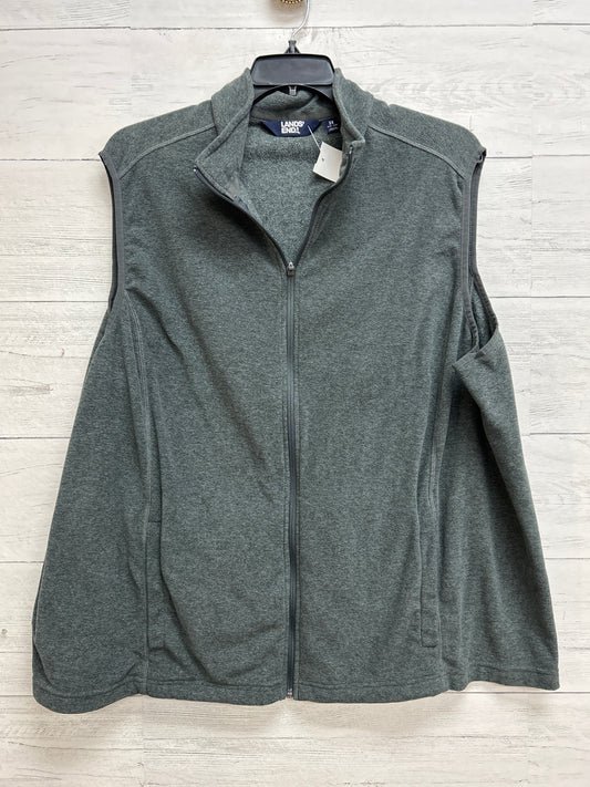 Size 3X Land's End Gray Vest