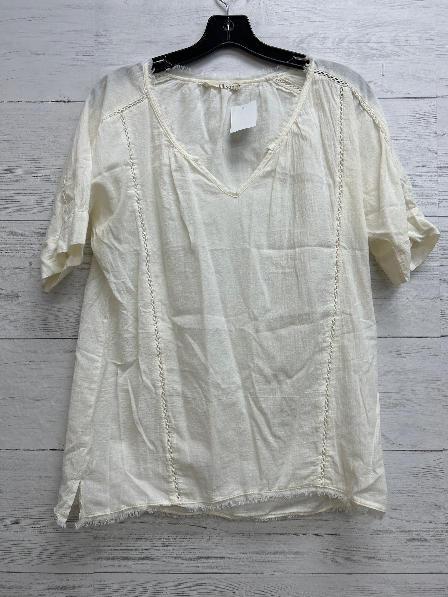 Size M Ellison White Shirt