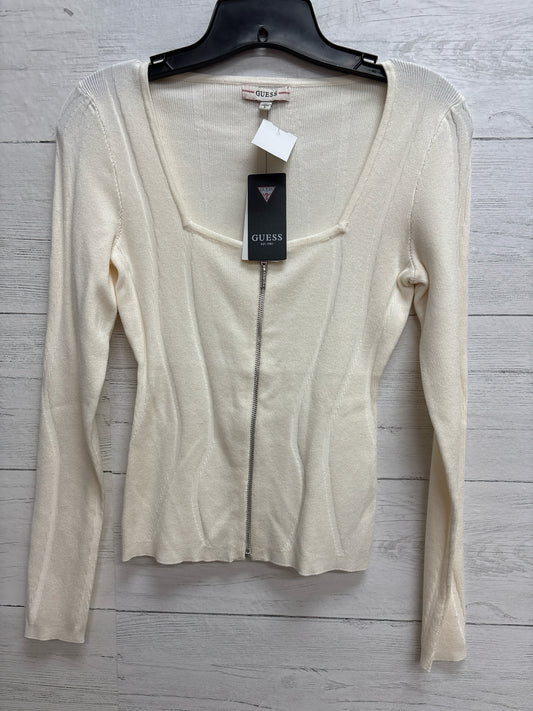 Size S GUESS Cream Womens Sweater
