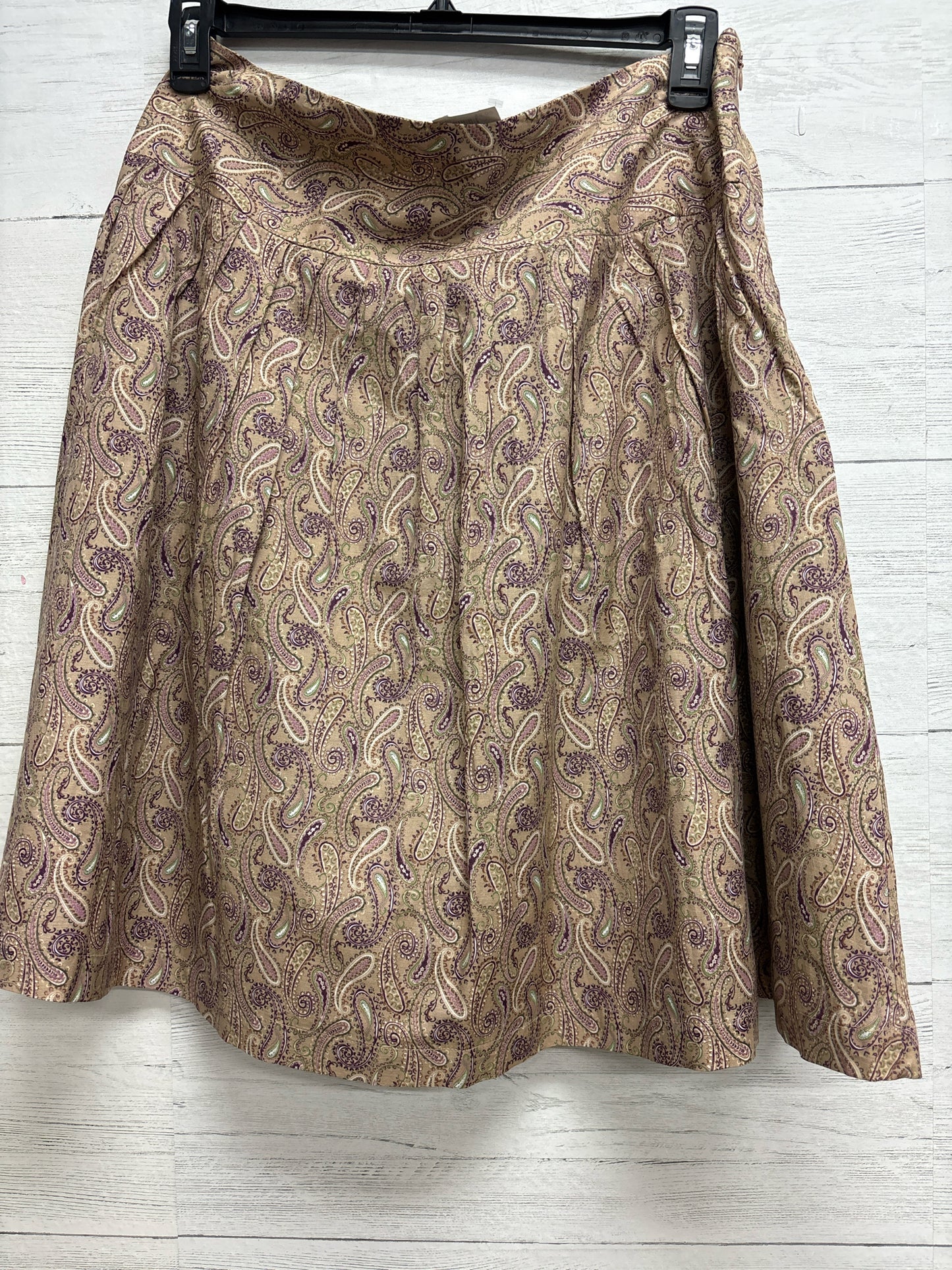 Size 12 George Brown/purple Skirt