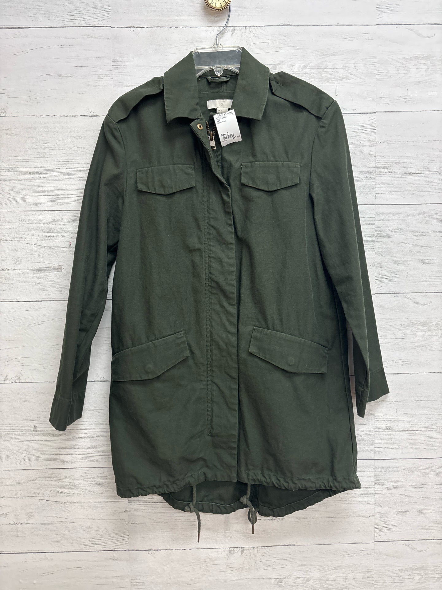 Size 0 H&M Green Jacket (Outdoor)