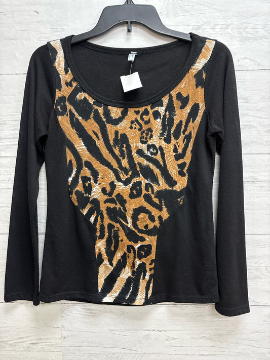 Size M D'ENJOY Black/Brown Womens Shirt
