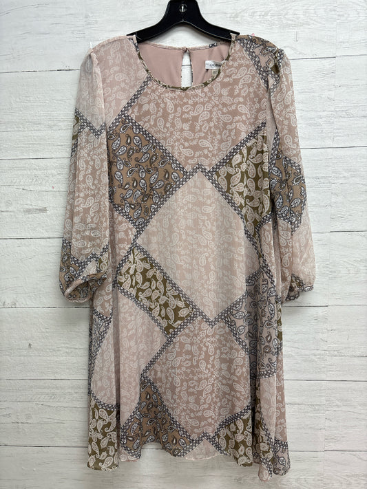 Size 14 Calvin Klein Pink Dress