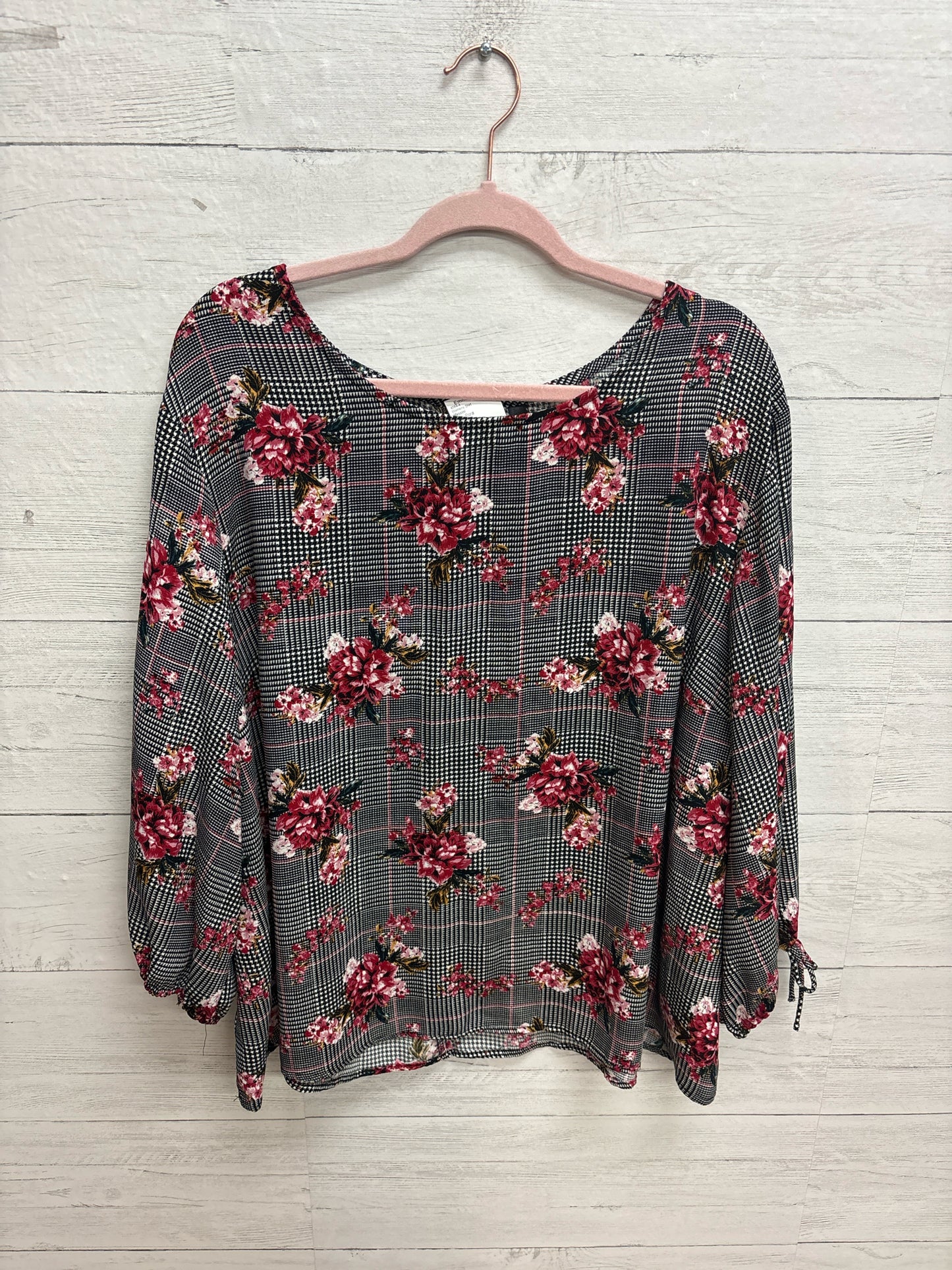 Size 3X Massini Black Womens Shirt