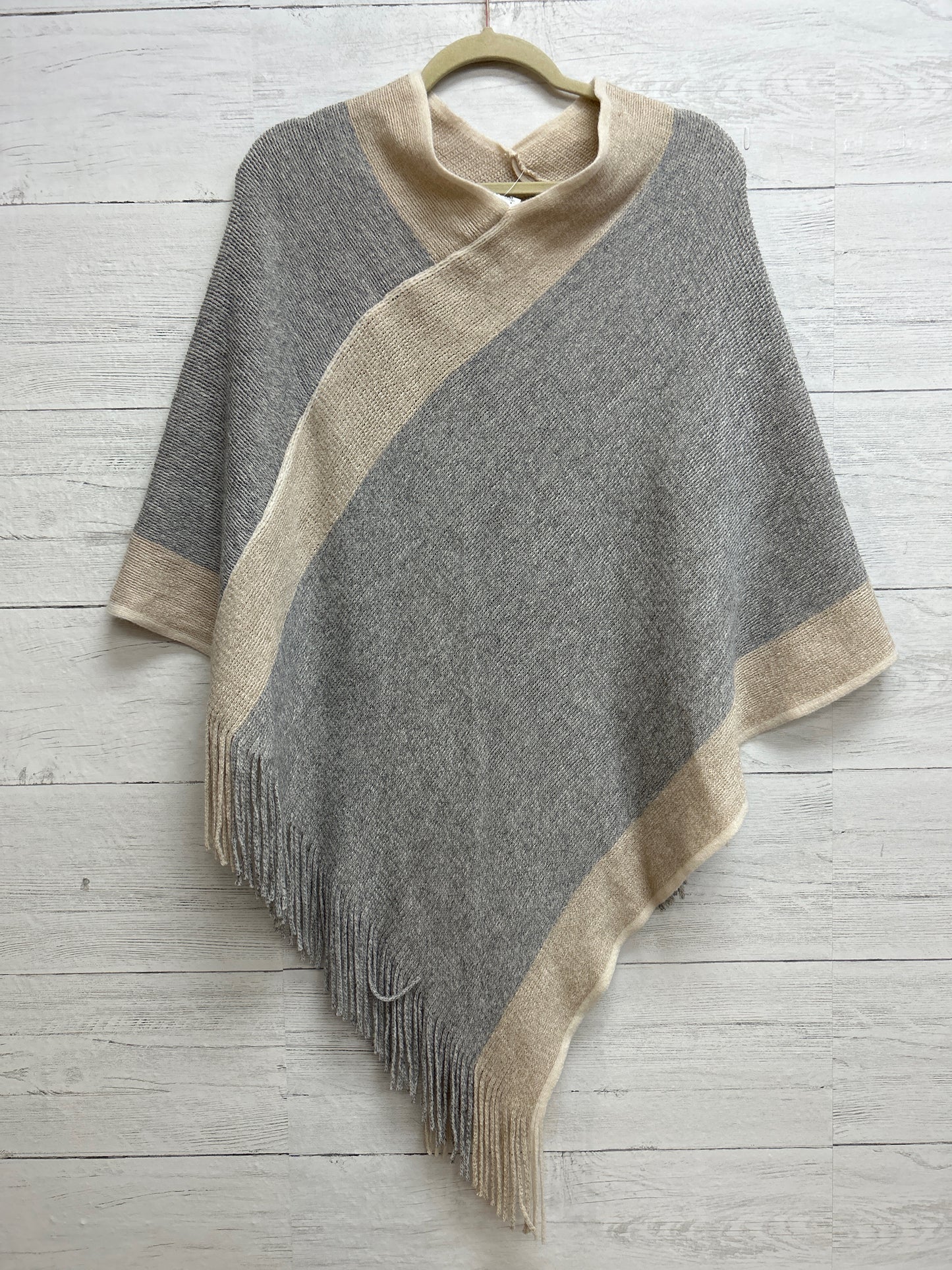 Size One Size No Brand grey/tan Sweater