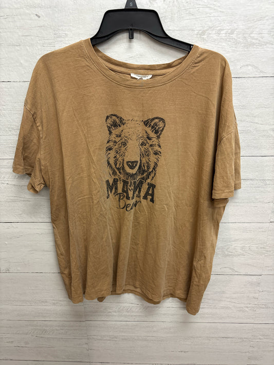 Size XL Maurices Brown Womens Shirt