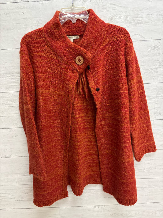 Size L ELIZABETTA Orange Womens Shawl