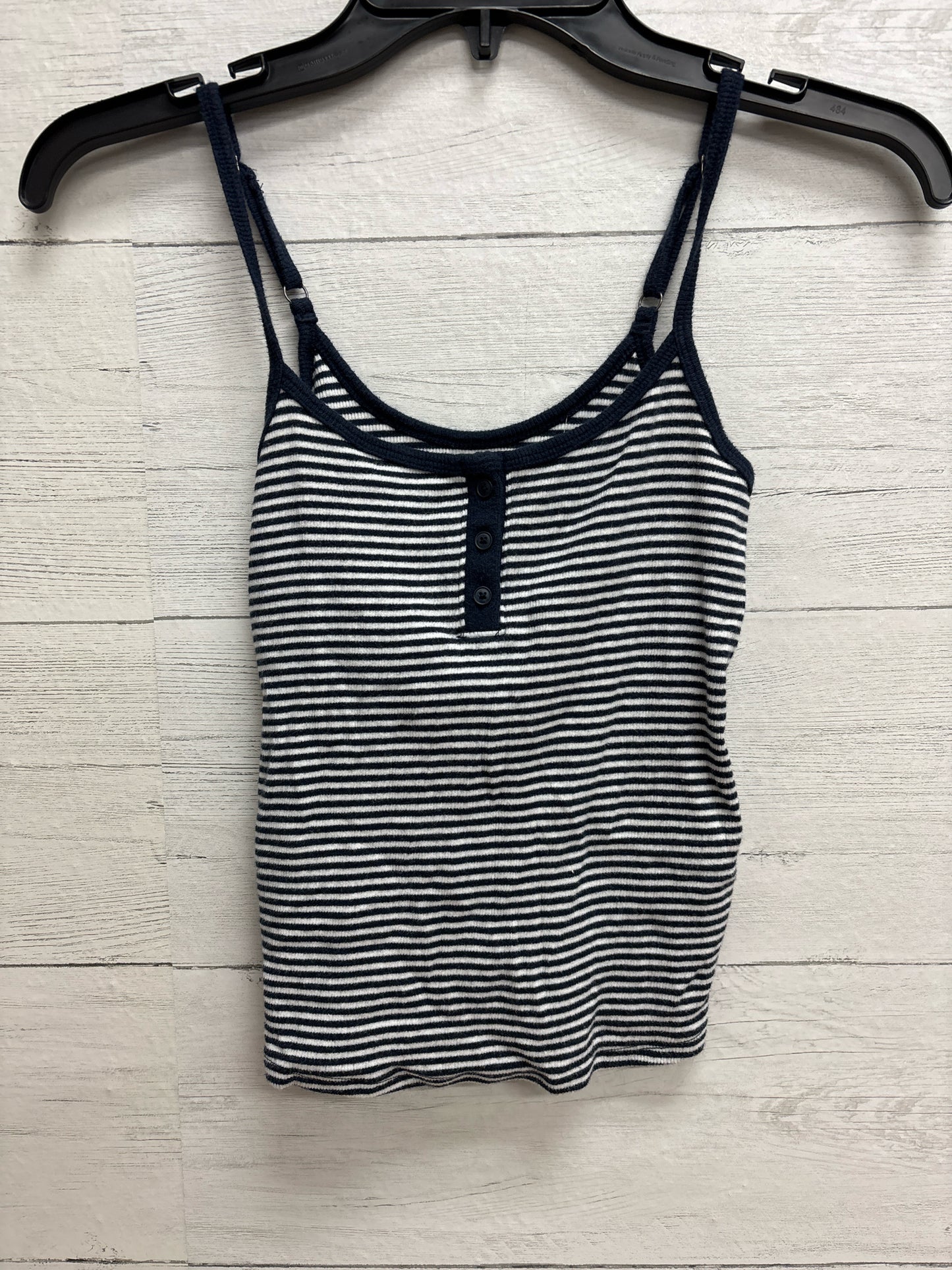 Size XS Hollister Blue/White Womens Tank-Top