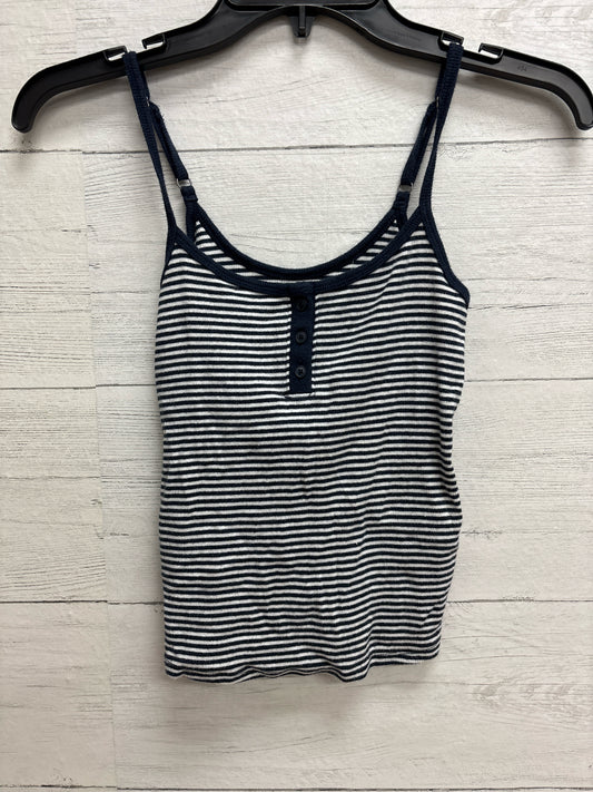Size XS Hollister Blue/White Womens Tank-Top
