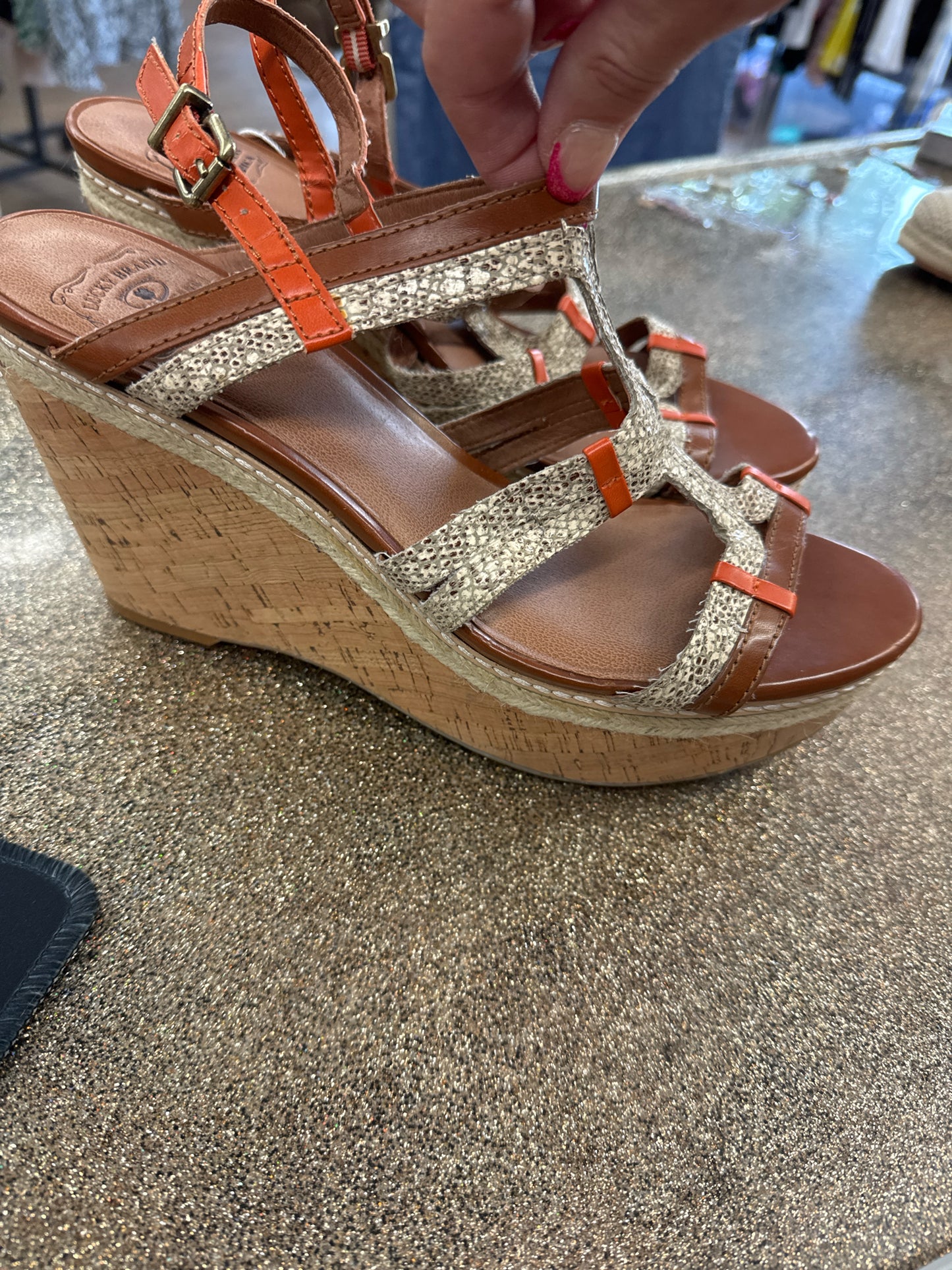 11 Lucky Tan Sandals