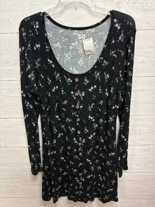 Size XL SO Black Dress
