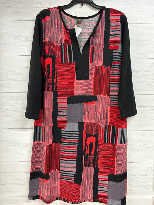 Size XL DANNY B Red/black Dress