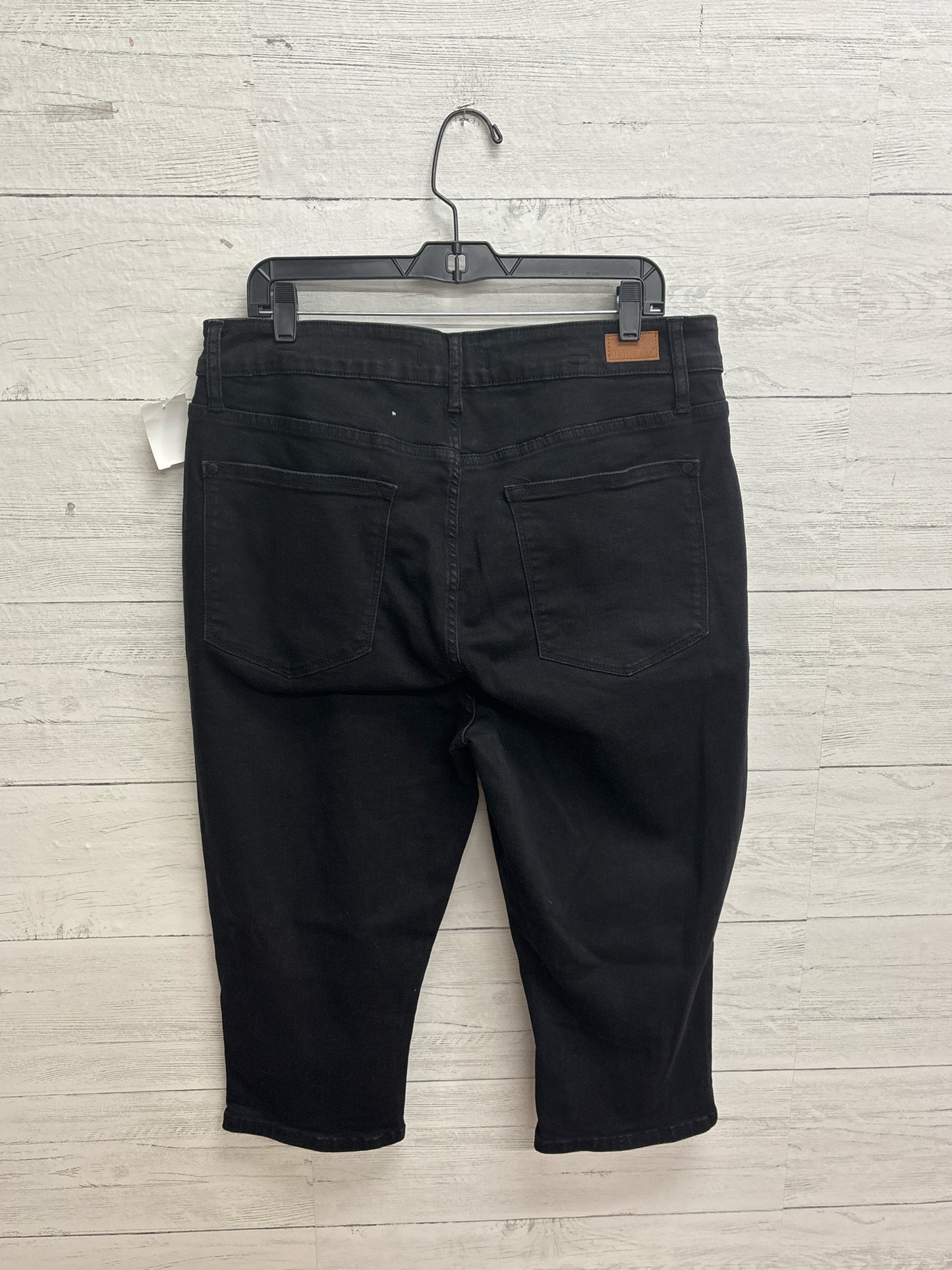 Size 20 Judy Blue Black Denim Capri