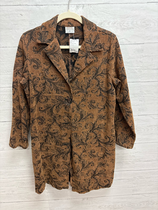 Size S Click Brown/black Womens Blazer