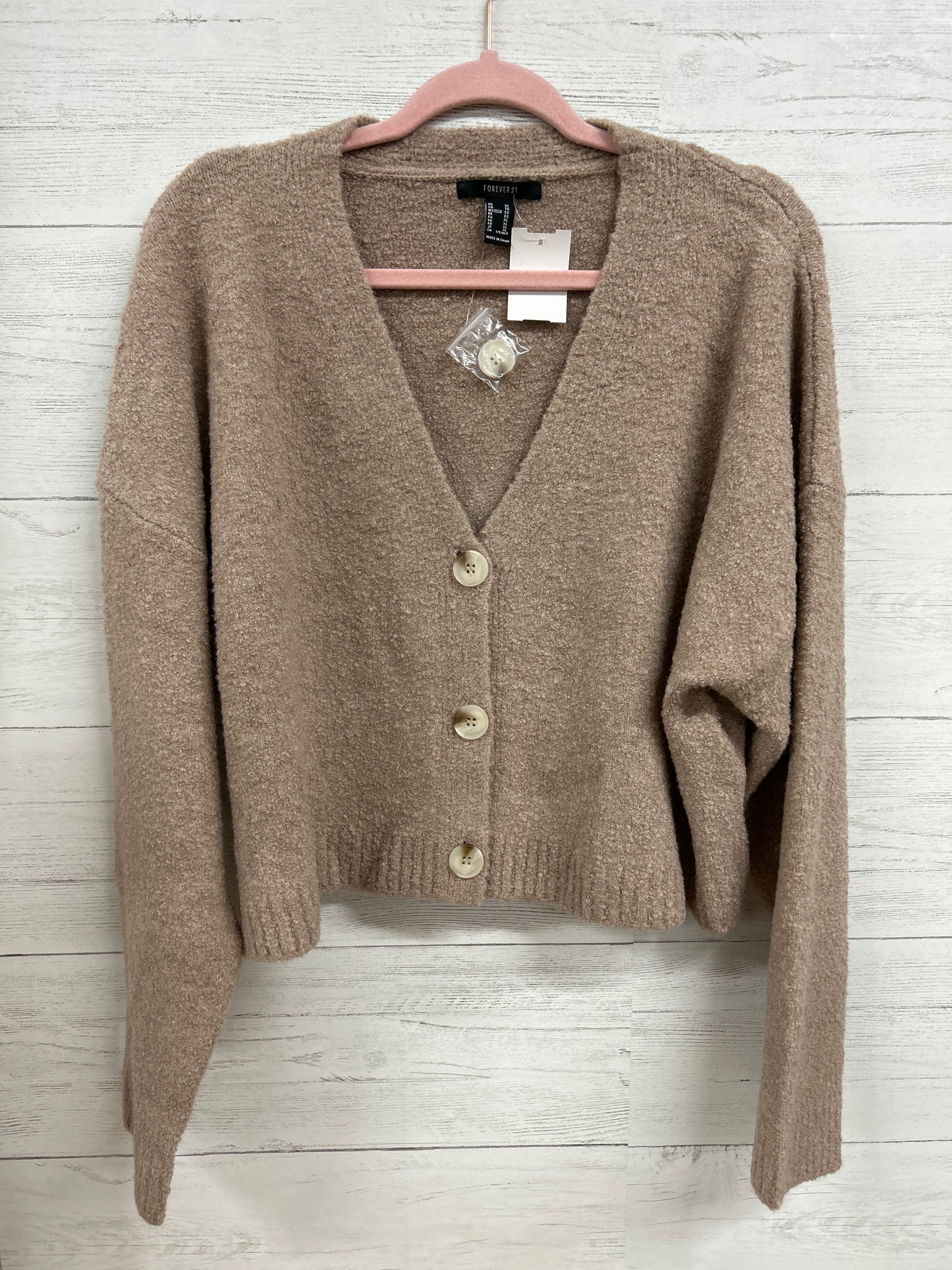 Size XL Forever 21 Tan Sweater