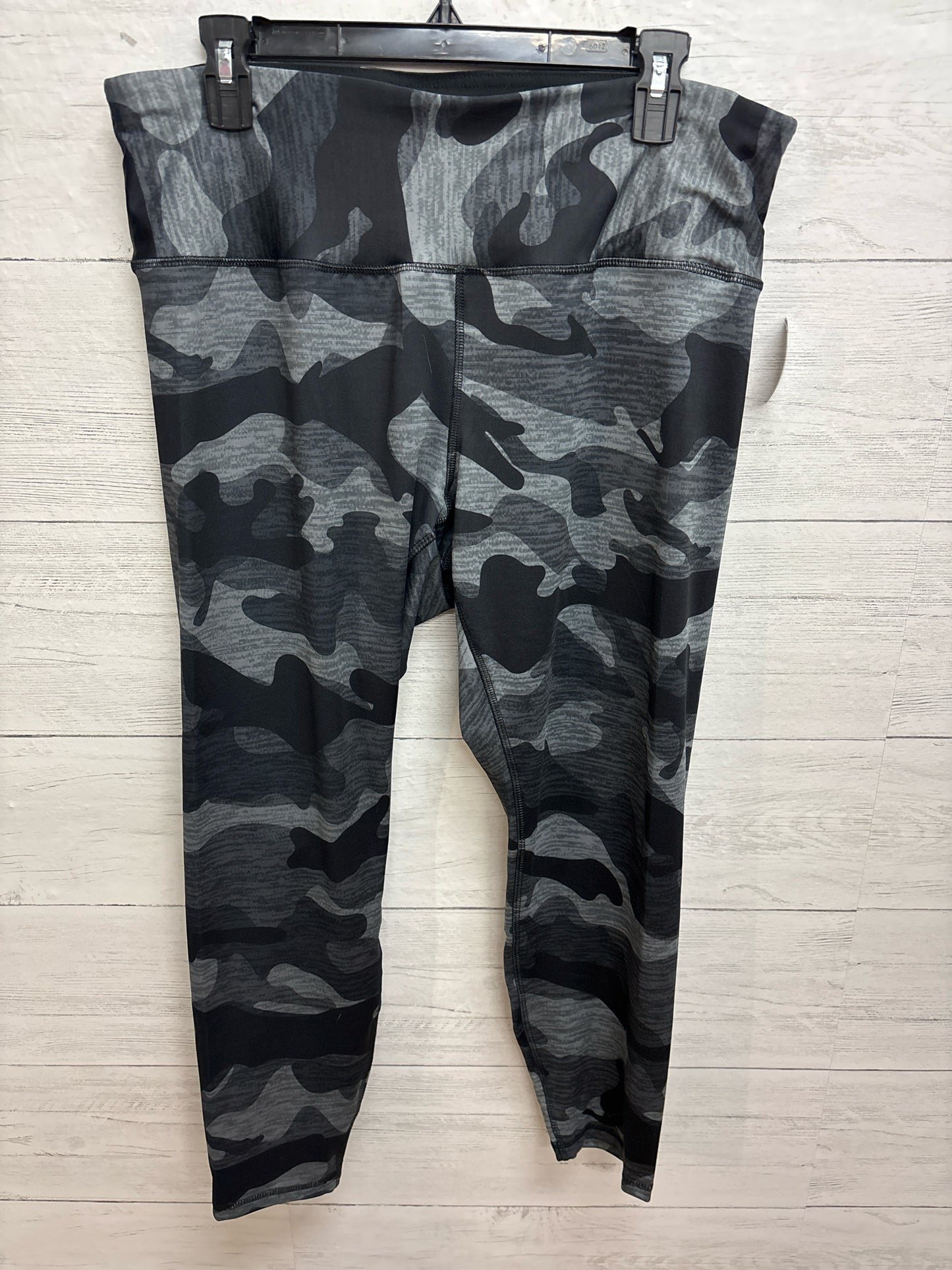 Size 1X RBX Grey Womens Leggings