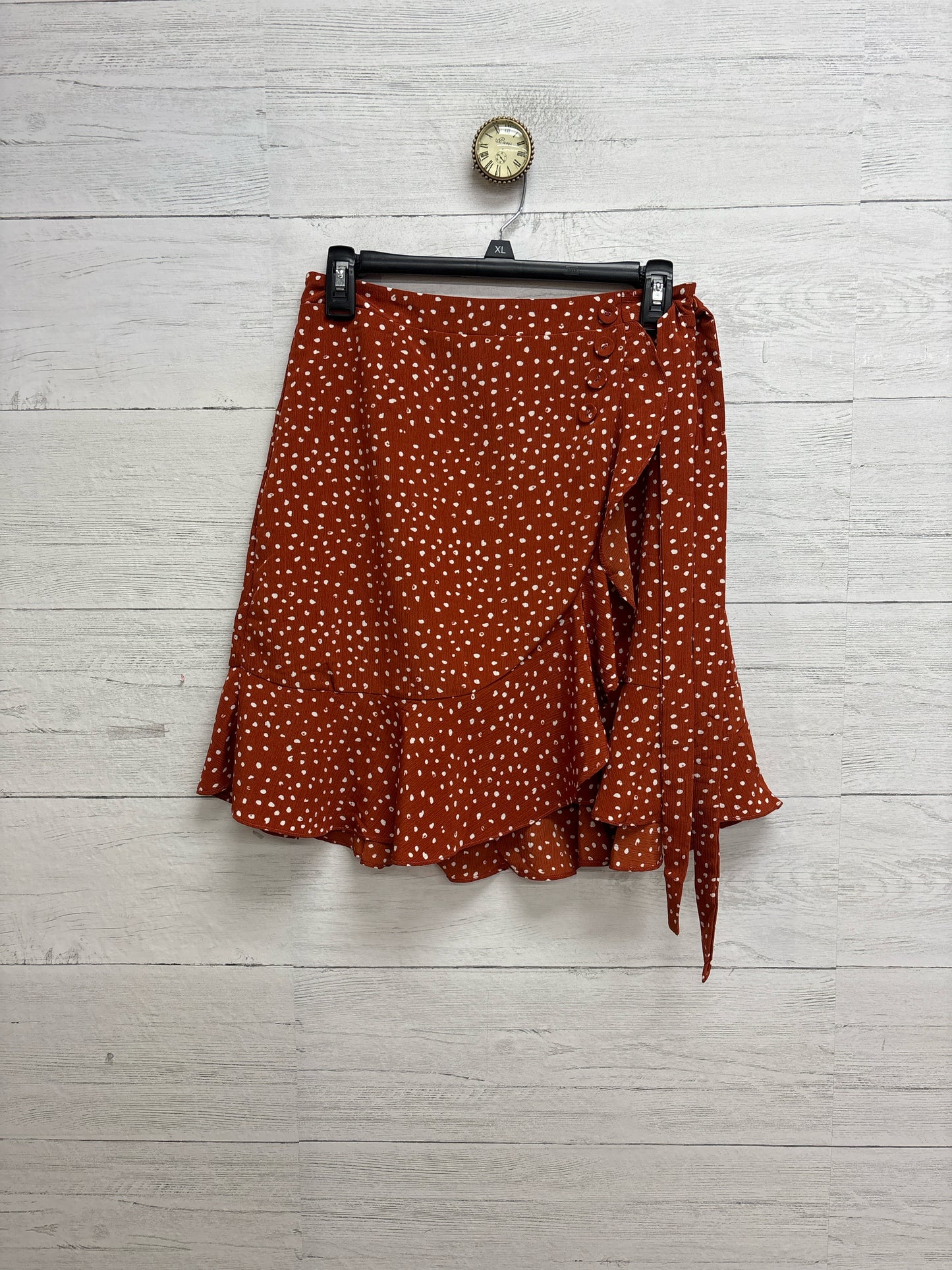 Size S Blu Pepper Orange Skirt