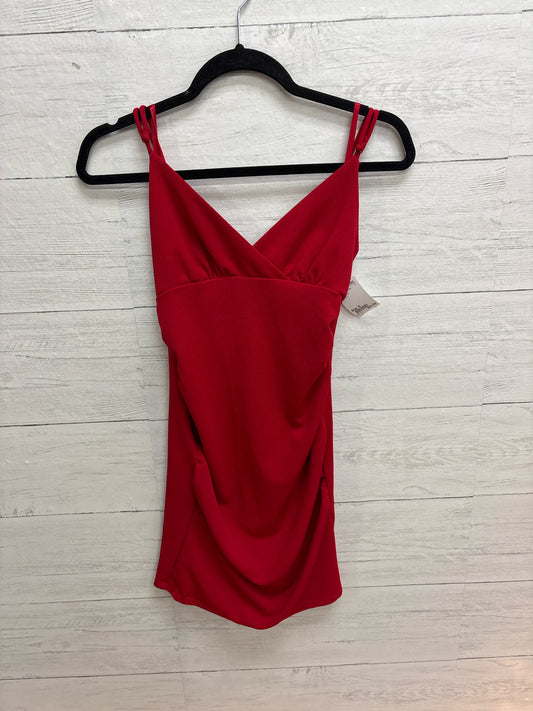 Size S City Streets Red Gown/Evening Wear