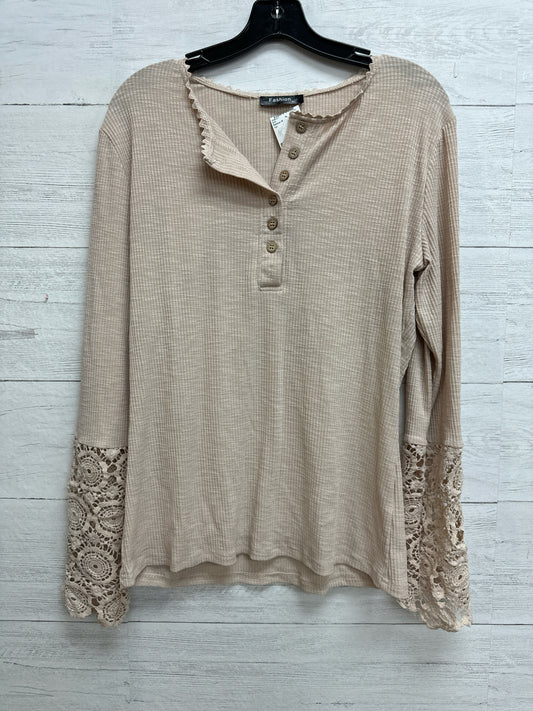 Size XL Fashion 10 Tan Shirt