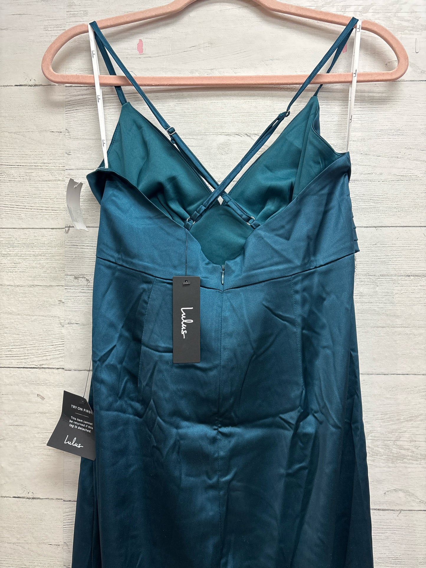 Size M Lulus Turquoise Gown