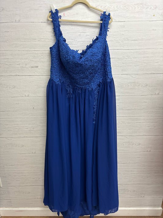 Size 5X Loyeloy Blue Gown
