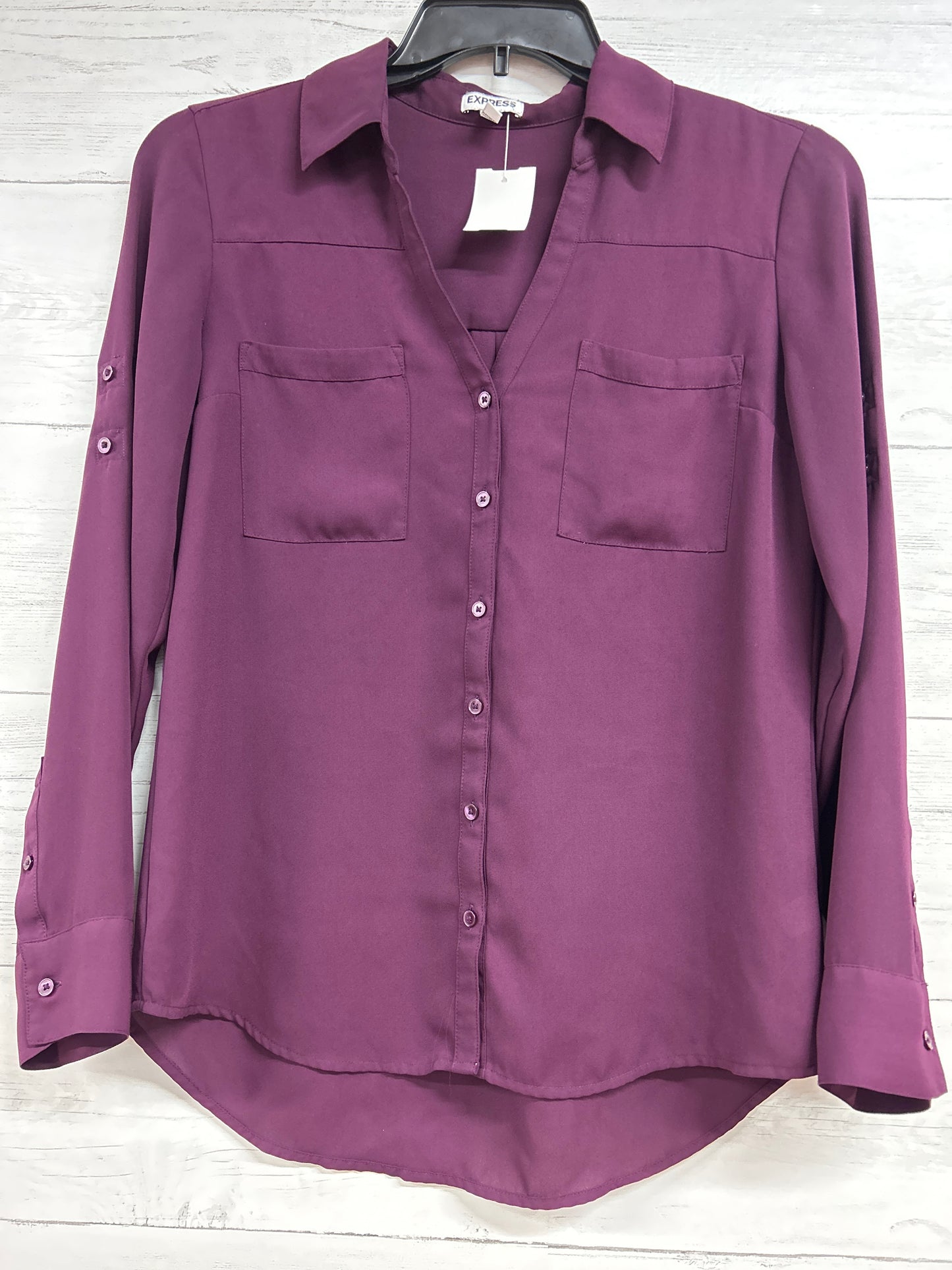 Size M Express Purple Shirt